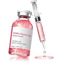 Peptide Serum with PDRN Complex, Hydrating Face Ampoule with Silk Protein, Collagen & Hyaluronic Acid, Lightweight Facial Serum with Niacinamide for Smooth-Looking, Daily Skincare for Women
