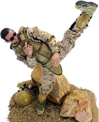 Miniatura 4 de Juego de figuras de acción militares de 12 pulgadas, juego de figuras de acción a escala 16 con armas y accesorios