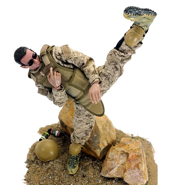 Foto 4 de 8 de Batop Modelo de soldado de 1/6, figuras de juguete de soldado de 12 pulgadas, modelo de figuras de acción…