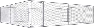 GOLINPEILO Dog Kennel Outdoor Dog Playpen Pet Dog Fence 157.5