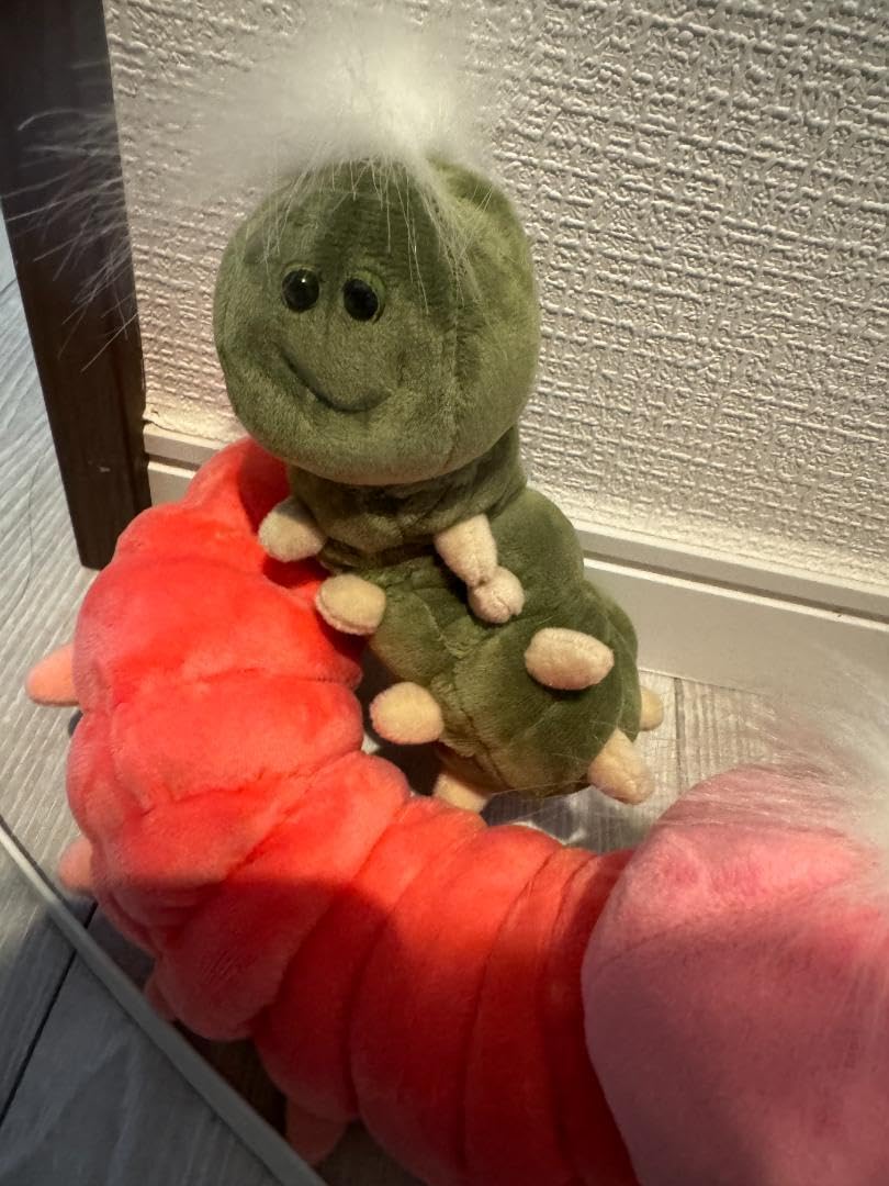 Amazon.co.jp: doma48 ぬいぐるみ フィギュア plush ハンド ド 幼虫 