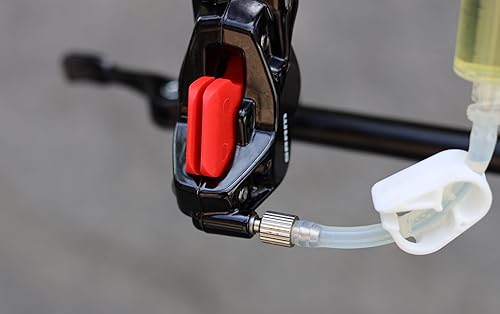 Miniatura 6 de BleedZone - Kit de purga de frenos para frenos hidráulicos SRAM - Kit de purga de bicicleta con líquido de frenos DOT 5.1 de 8.5 fl oz para frenos