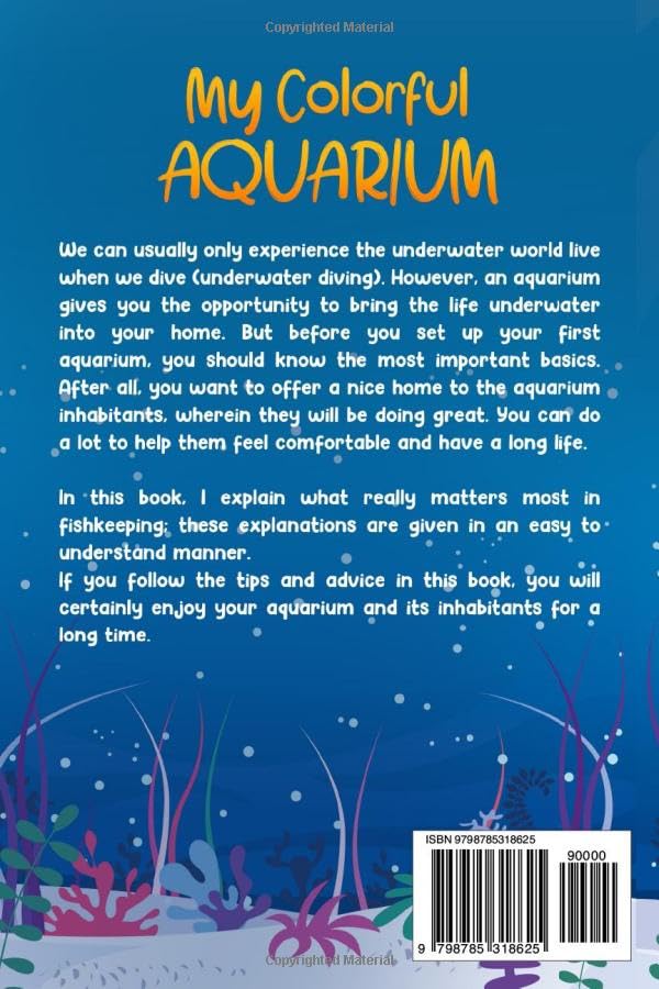 My Colorful Aquarium: Aquarium book for kids - Tips and tricks for young aquarists (Aquarium Adventures for Kids) - Image 2