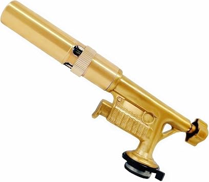 WF Butane Torch Lighter, Culinary Kitchen Blow Lighter, Flame Thrower Head, Adjustable Flame Pure copper Handheld - for Cooking, Baking, Camping Butane Fuel Not Included