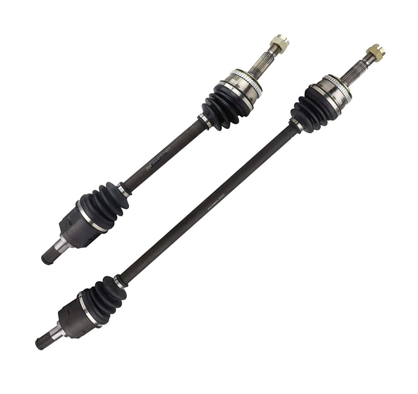 Bode-man 2PC Front CV Axle Half Shaft Assembly for 2006-2011 Hyundai Accent Kia Rio Rio5 w/Manual Trans.