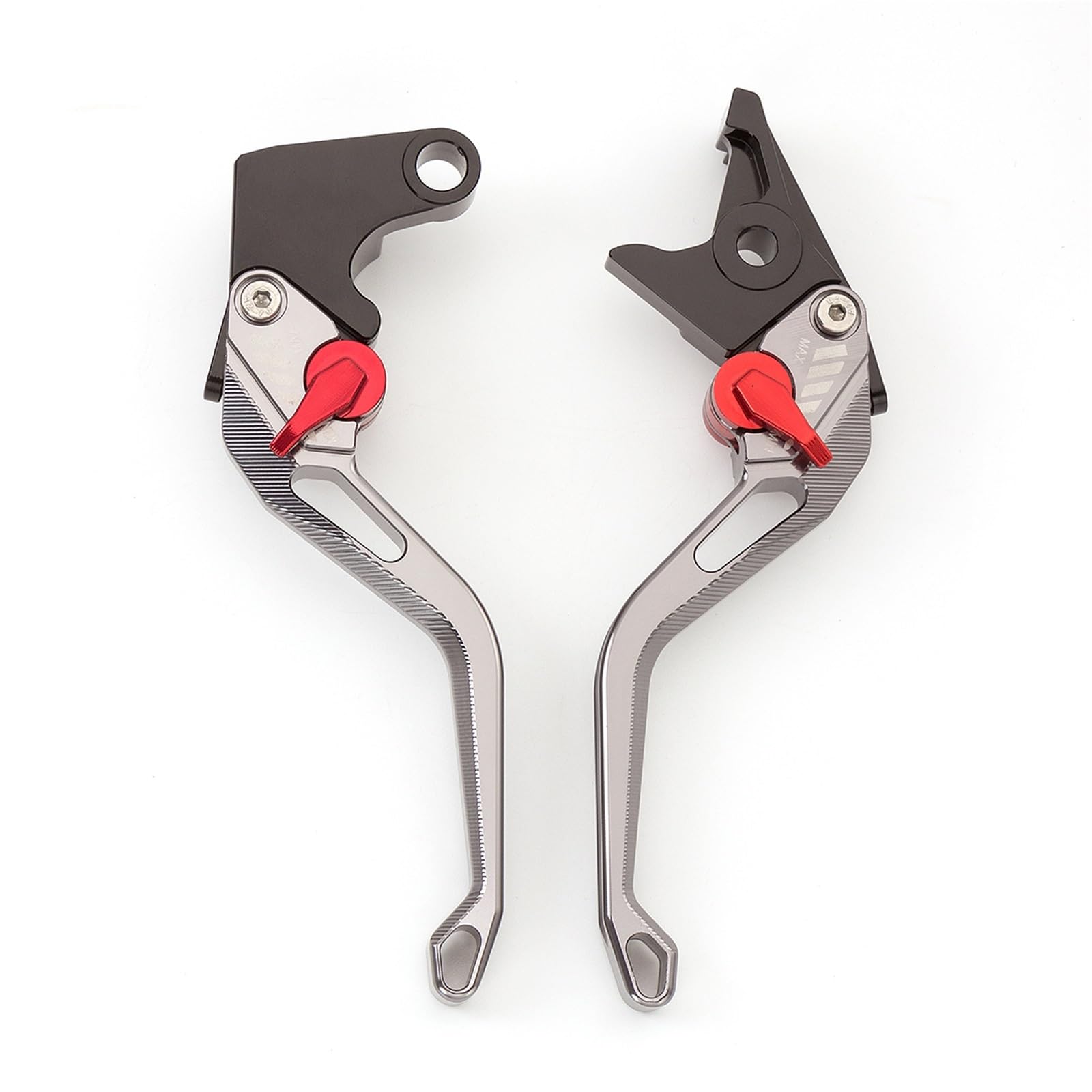 Jeviuwi Short Grey Motorcycle Handlebar Brake Lever For Kawasaki For Z750 (Not For Z750s Model) 2007-2012 Adjustable Cnc Aluminum Motorcycle Brake Clutch Lever Handle Grip Motorcycle Brake Clutch Lever(Short Grey)