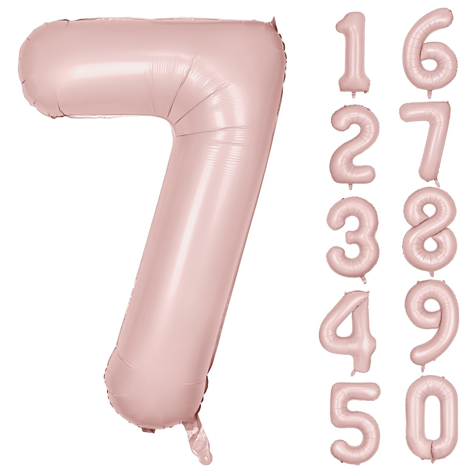 Red 0 balloon 40 Inch Giant Helium Foil Number 0 to 9 Red Balloon Birthday Wedding Party Digital Decorations (Number 0) — view 366