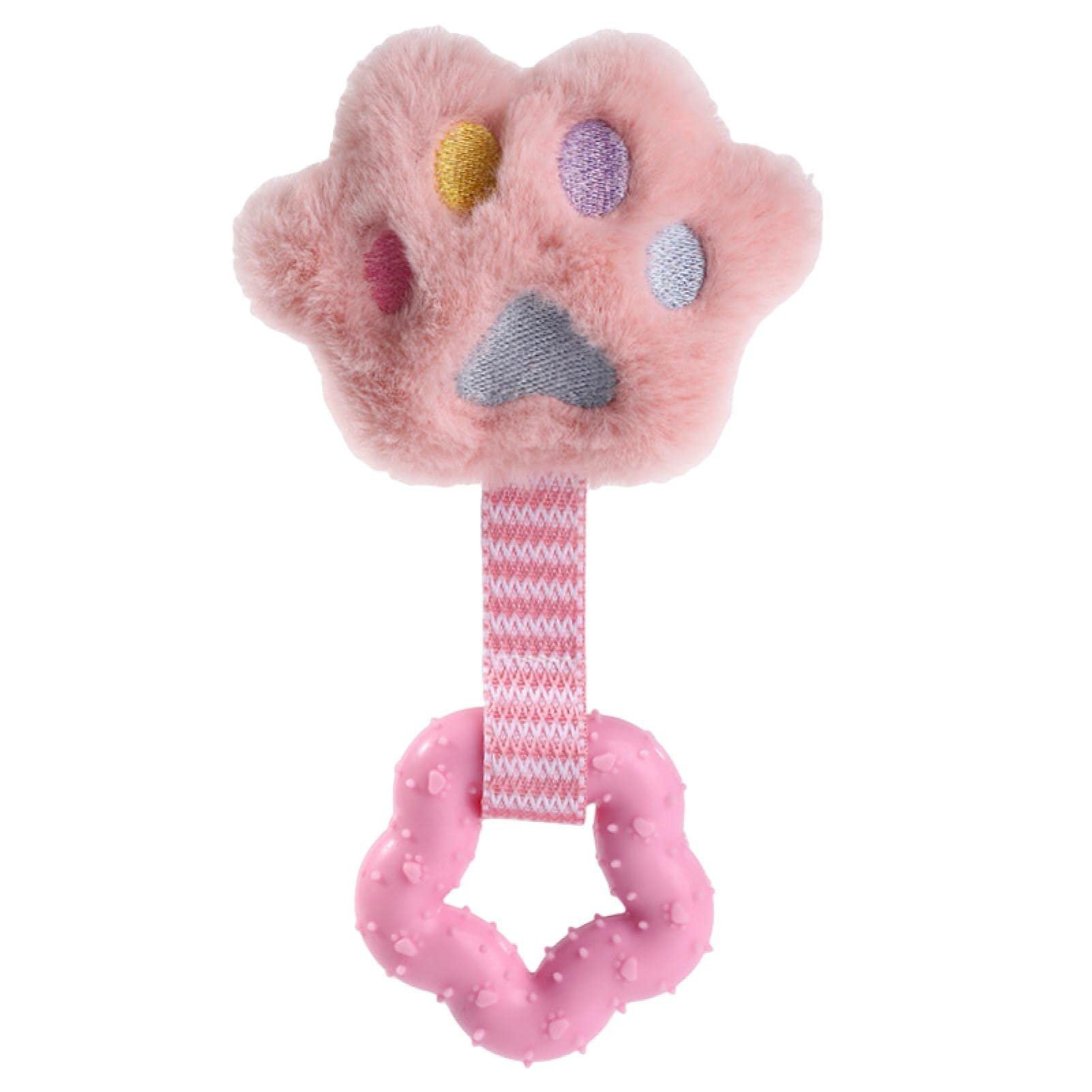 AOKID Squeaky Plush Dog Toys Cartoon Design Interactive Dog Toys Cute Dog Chew Toy for Small Medium and