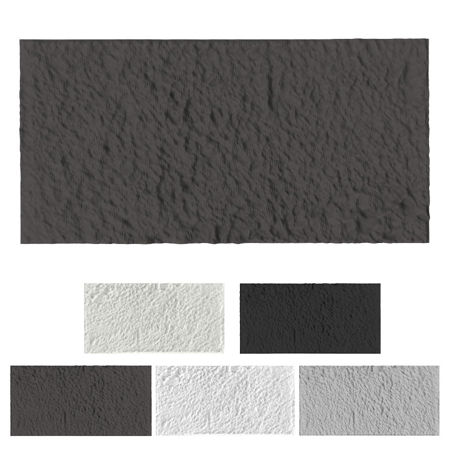 Aufun 3 paneles de pared 3D con aspecto de piedra, 120 x 60 cm, 3 cm de grosor, revestimiento de pared de poliestireno para interiores, paneles ligeros de techo y placas de pared, imitación piedra