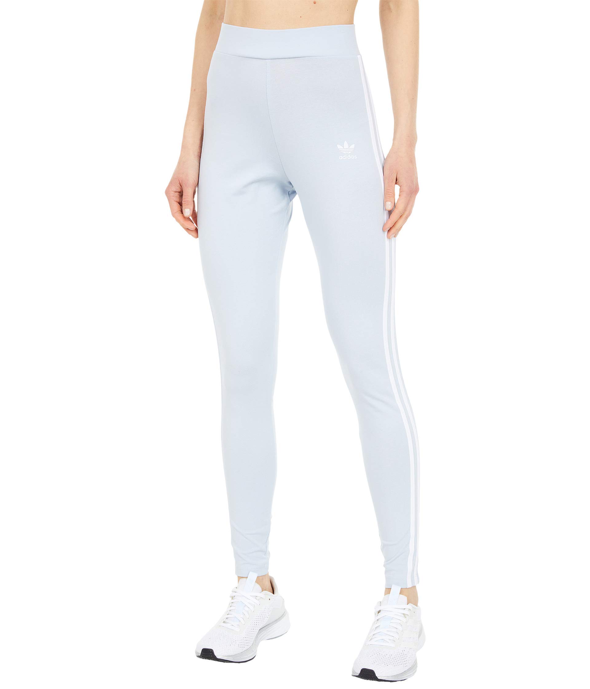 adidas Originals Women's 3-Stripes Tight, Halo Blue, X-Large