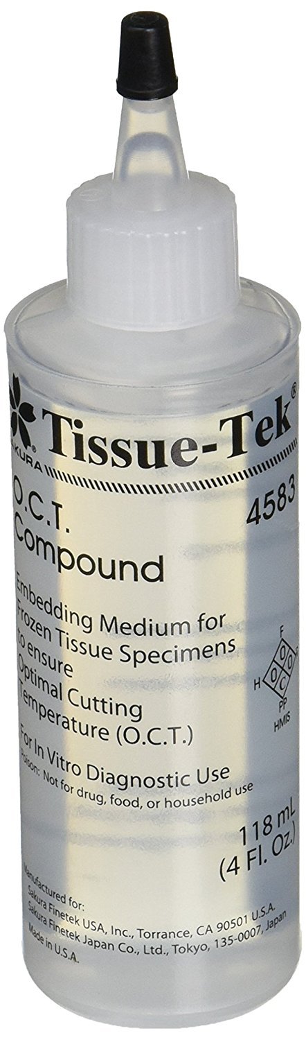 M71484pk4 Tissue-Tek O.C.T. Compound Bottle, 4 oz. Capacity (Pack of 4)