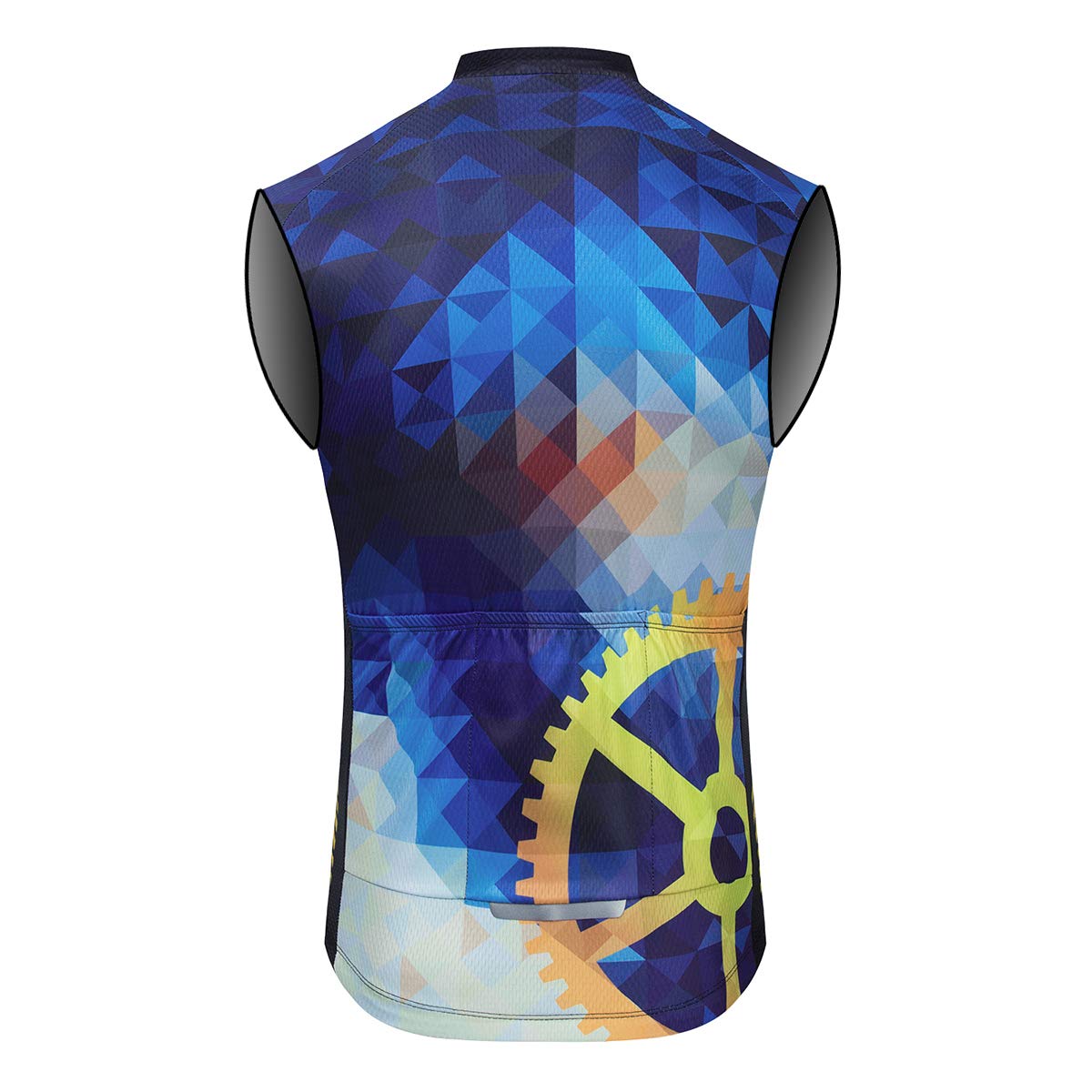 Aogda Débardeur de cyclisme sans manches pour homme (XXXL