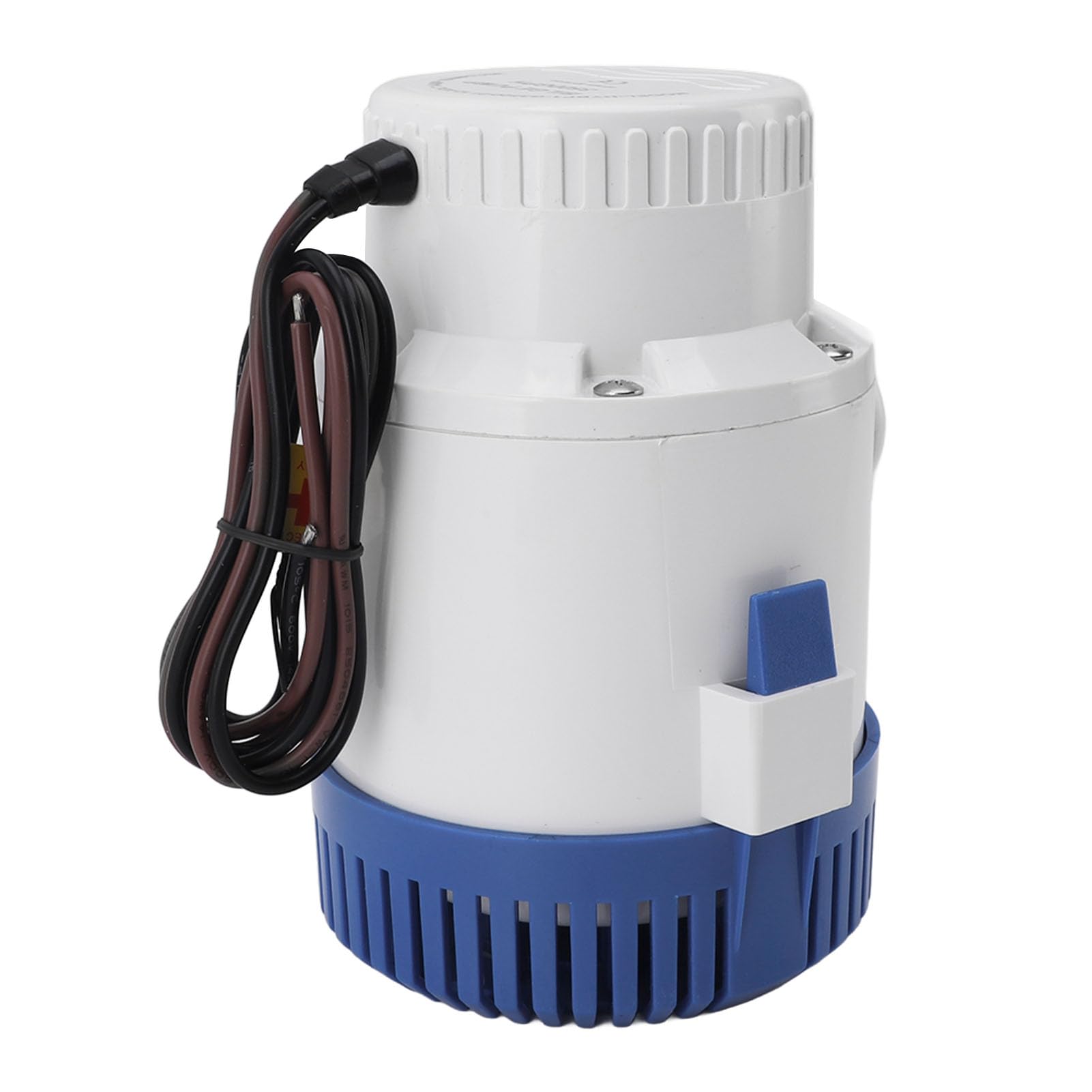 Haofy Elektrische Bilgenpumpe 3500 GPH aus Kunststoff, Burnout-Prävention, Stabiler Betrieb, Vielseitige Verwendung für Teich, Schwimmbad, Spa-Center, Boot, Wohnmobil (12V)