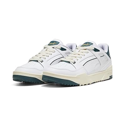 PUMA Golf Slipstream G Shoes Puma White/Varsity Green