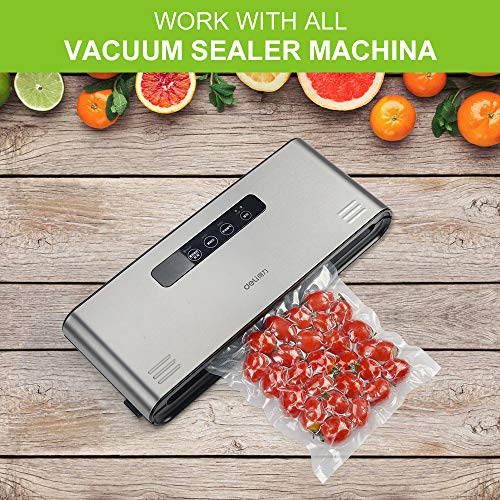 image for Accenter Vacuum Sealer Bags 100 Pint 6x10 Inch Commercial Grade Food S