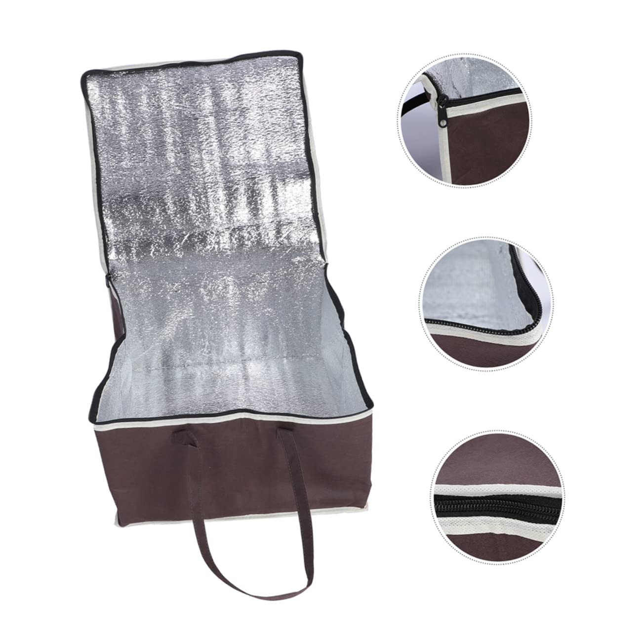 Sac d'emballage de gâteau para Comida Sac à déjeuner Fourre-tout de camping isolé Fourre-tout thermique Sac à déjeuner isolé Sac isolé Camping Sac de nourriture chaude Sac d'épicerie isolé Nourritur