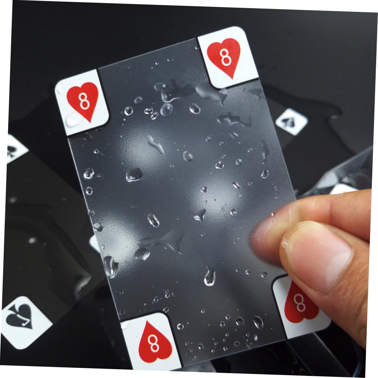 3stücke PVC Spielkarten wasserdichte Kunststoff Pokerkarten Mit Aufbewahrungsbox Für Spieleabende Kreative Und Sammler Scratchless Langlebig Und Flexibel Für Familien