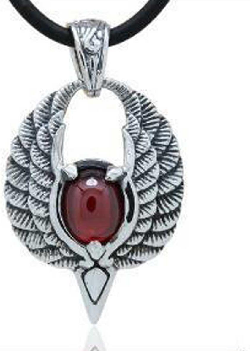 Thai sterling silver wing Pendant Necklace（f417)(titanium steel chain and Silk Cord Chain