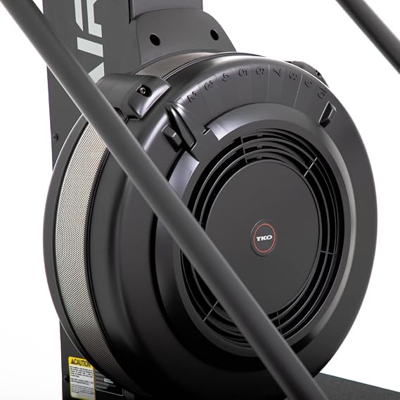 TKO AirRaid Ski Exercise Machine with 10 Setting Wind Resistance