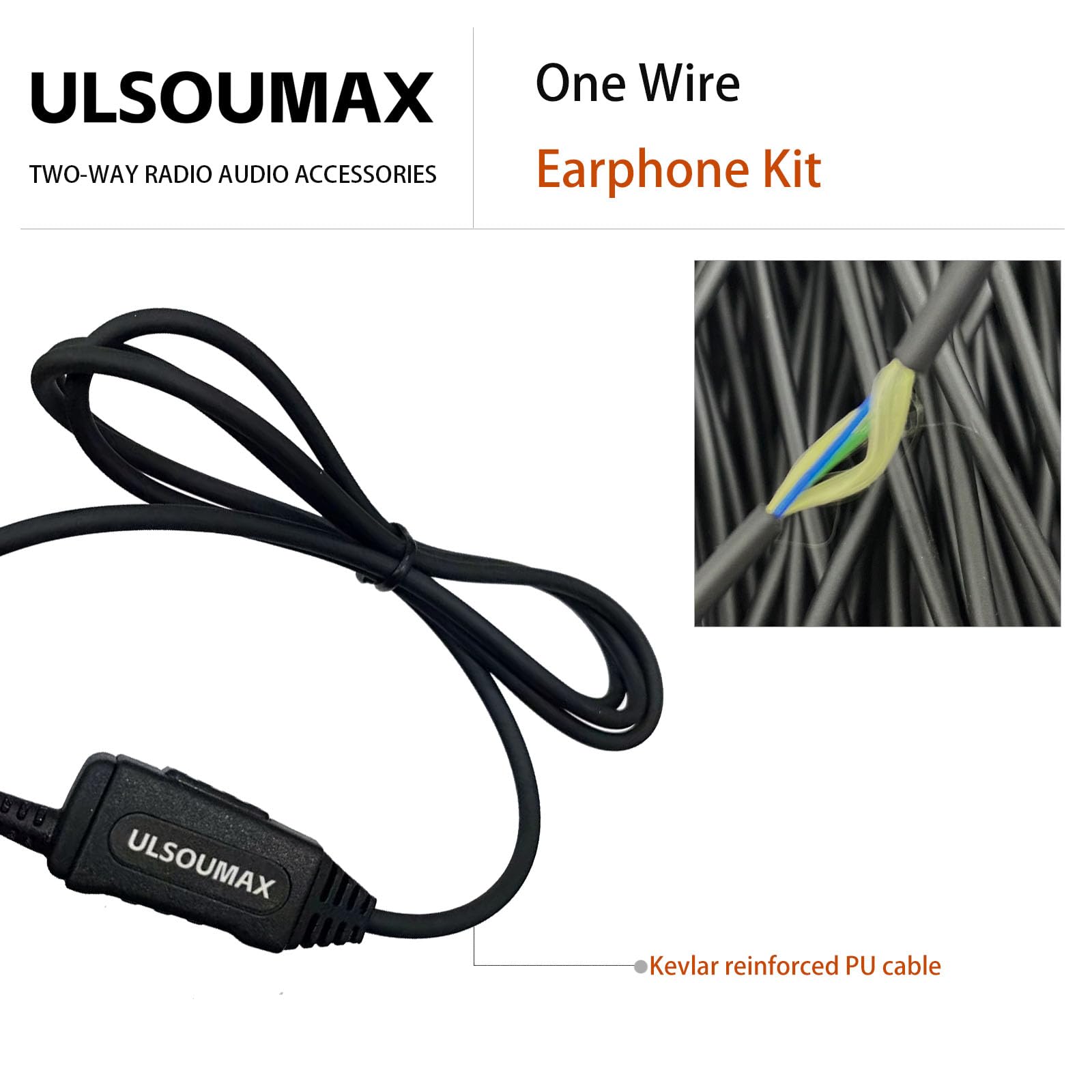 Casque Compatible avec SL300 SL1600 SL2600 SL4000 SL7550 DLR110 SL1K SL1M Talkie-Walkie 2 Voies Radio avec Casque Acoustique et Microphone PTT