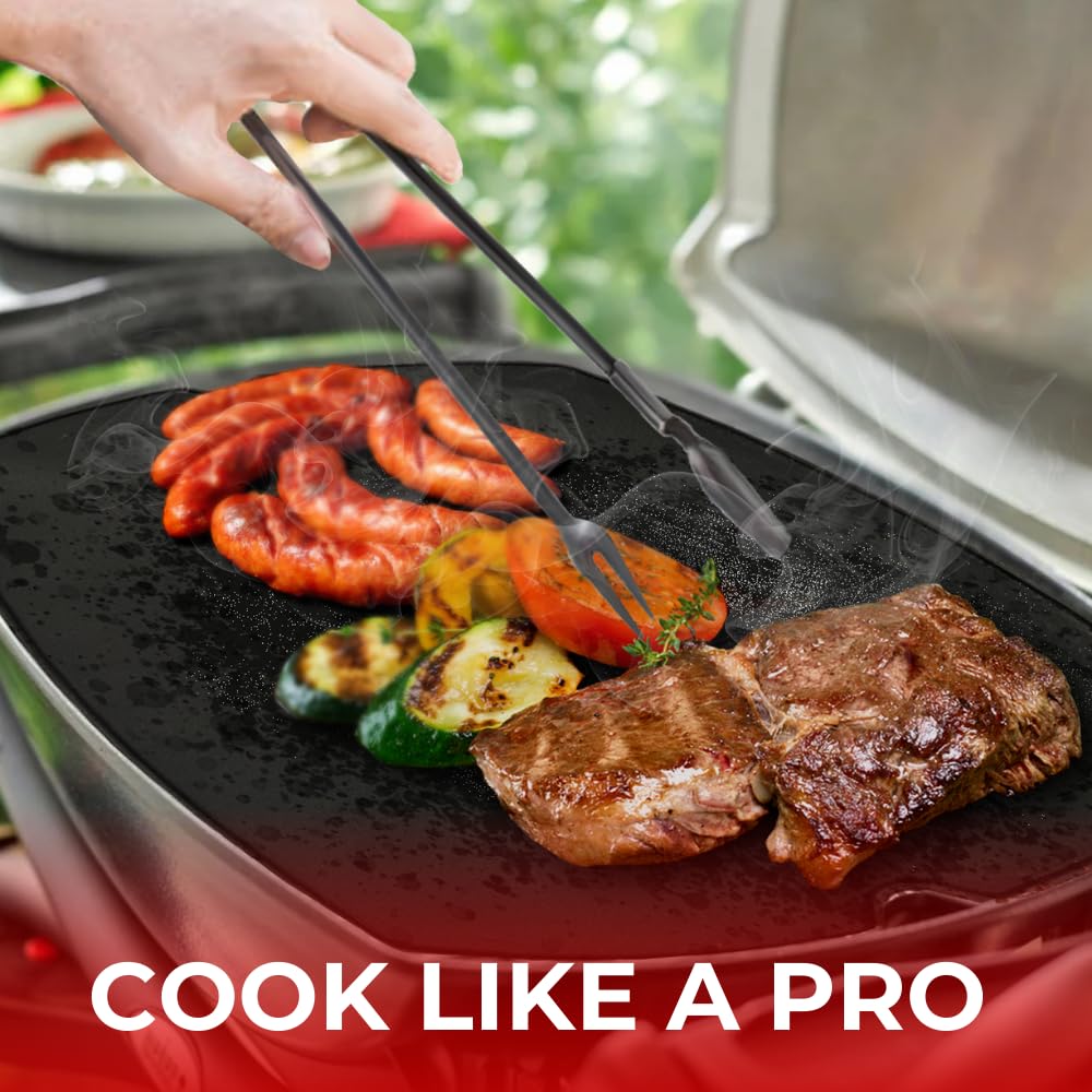 Weber Drip Pan Campaquip Cast Iron Full Griddle Plate With Oil UK