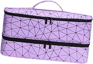 CALANDIS™ Hair Dryer Bag Portable for Adults Organizer for Bathroom Home Business Trip purple | Hair Dryers | Hair Care & Styling-picture-33