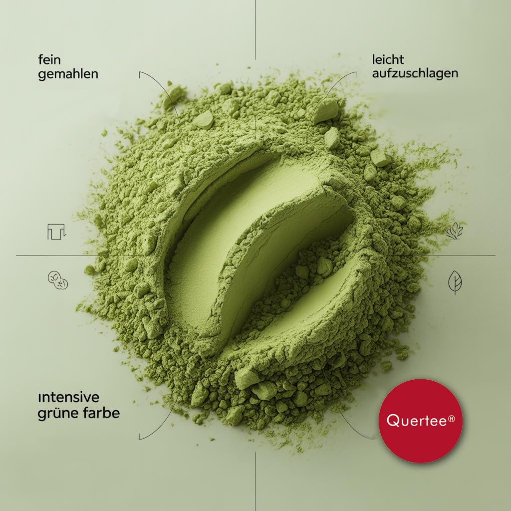 Matcha Pulver aus Japan für Matcha Latte 500 g | Quertee • Premium Matcha • Fein gemahlen • Für Tee, Matcha Latte & Smoothies • Original aus Japan