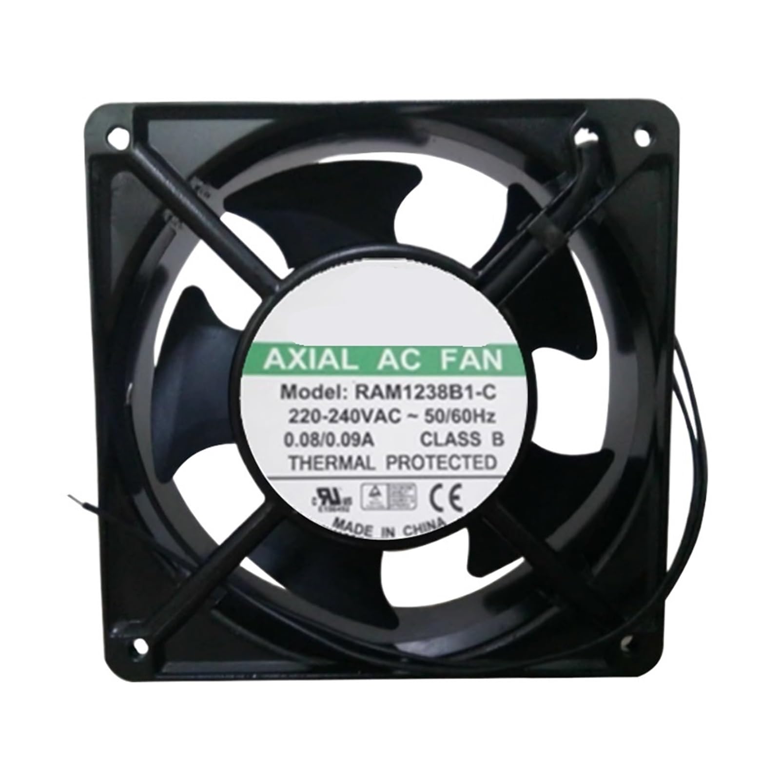 FSBNMNXPQ 120x120x38mm RAM1238B1 220-240V 12038 0.08/0.09A AC fan