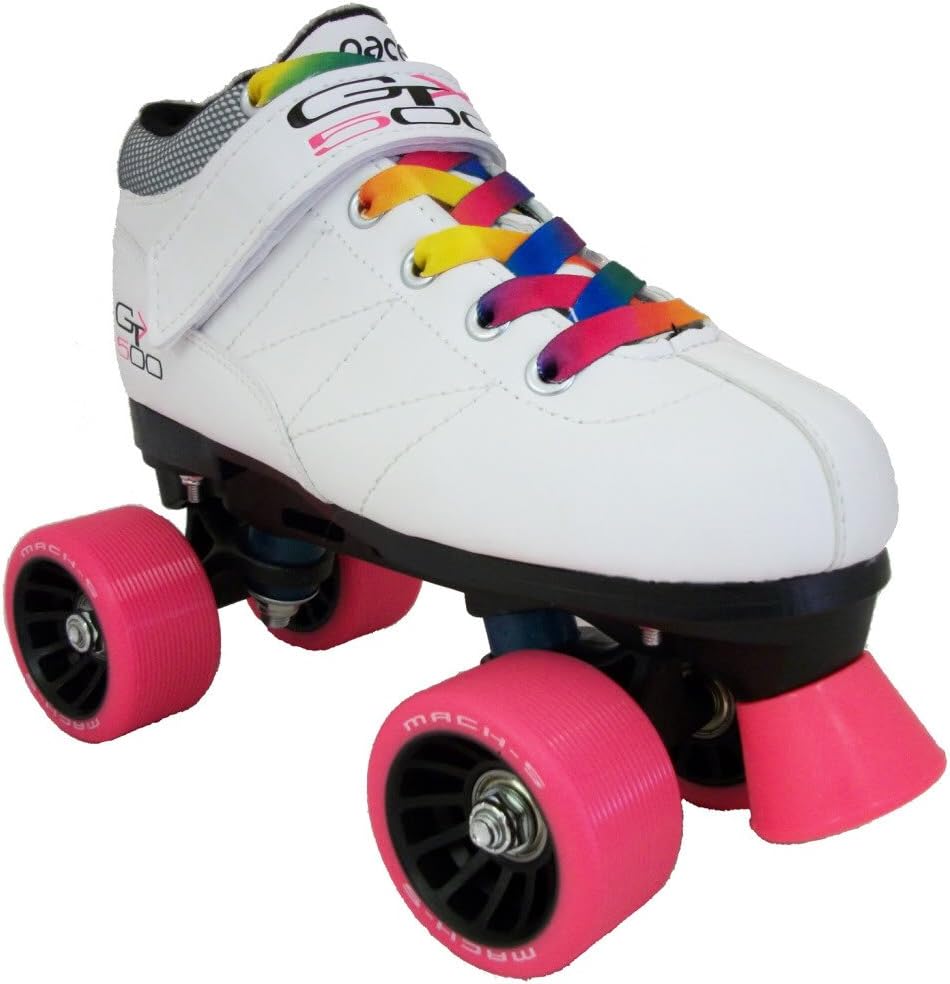 GTX-500 Roller Skates - Quad Indoor Rink Speed Roller Skates