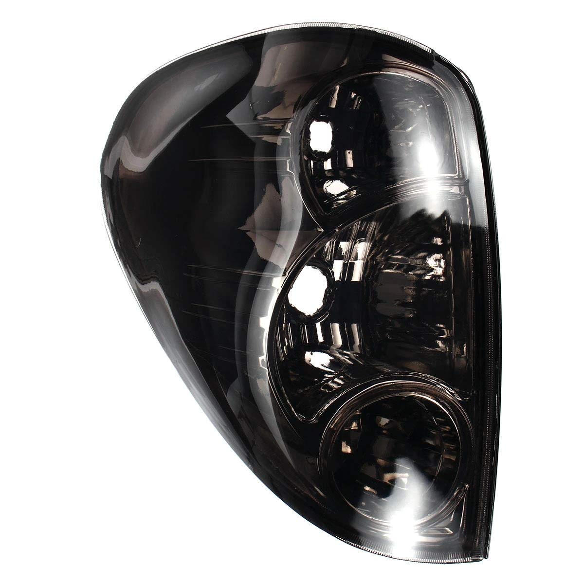 YONGYAO Luce Posteriore Freno Posteriore Sinistra/Destra Auto con Cablaggio Fumo Nero per Mitsubishi L200 2005-2016 - Sinistra