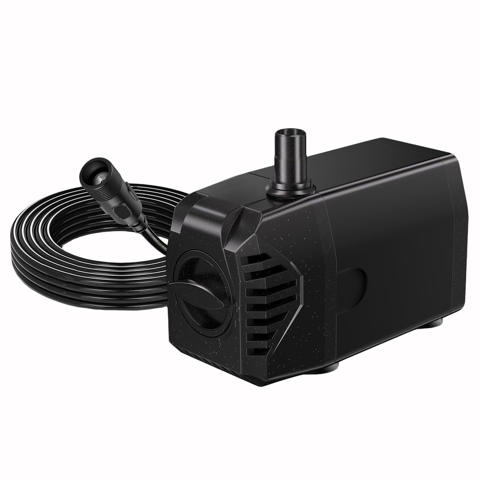 Biling Pompe à eau 10 W 875 l/h pour pompe solaire de bassin de 12 à 20 W avec filtre et protection contre la marche à sec, fontaine solaire d'extérieur utilisée avec panneaux solaires pour petits