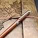 Free Engraving Wood Pen Set,Personalized Ballpoint pen,Custom Gifts for Men,Women,Great Gift for Signature,Executive,Business,Journaling,Extra 2 Black Ink Refills and Gift Box. (Style 3)