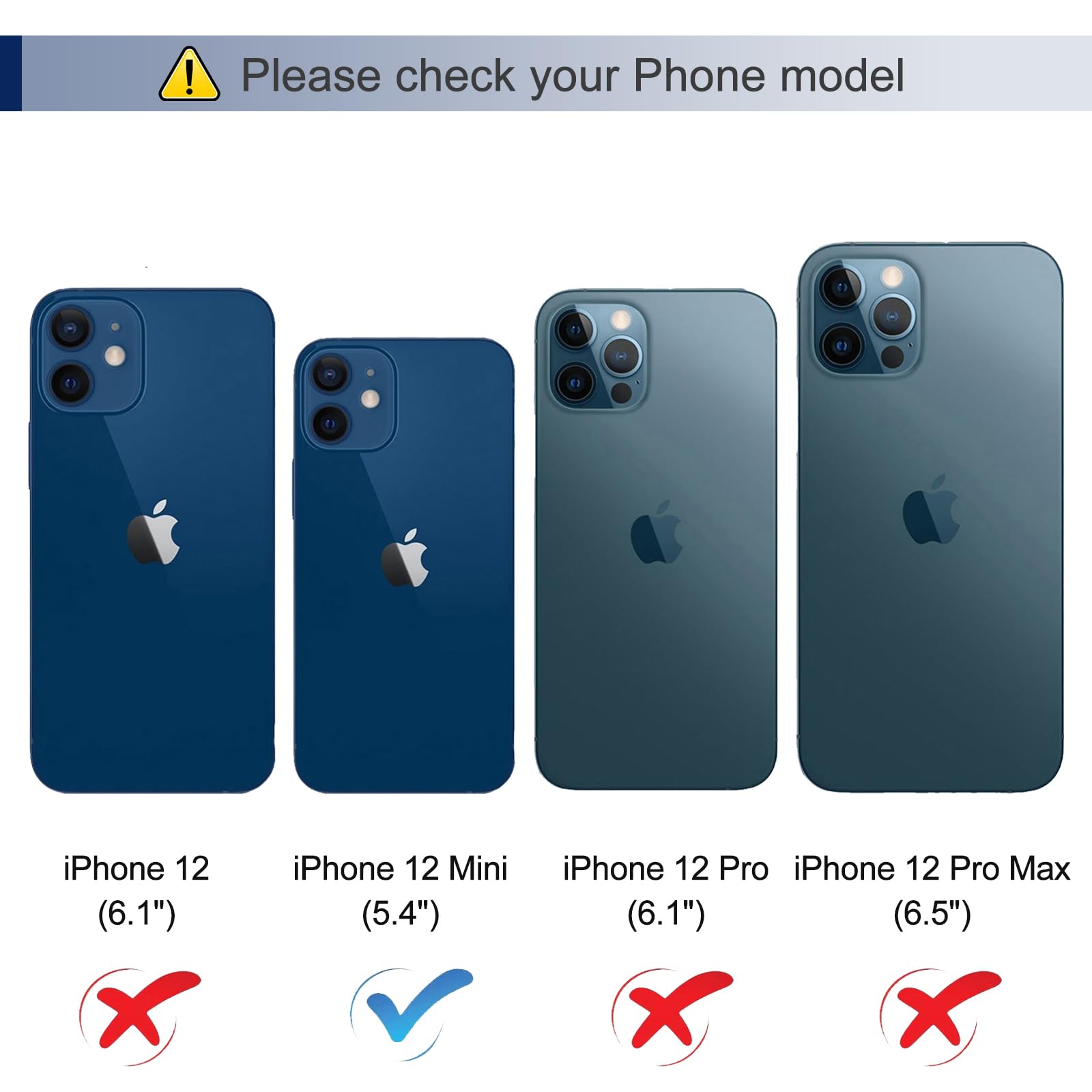 Handyhülle Für IPhone 12 Mini – PU Leder Flip Case Mit Kartenfach & Standfunktion