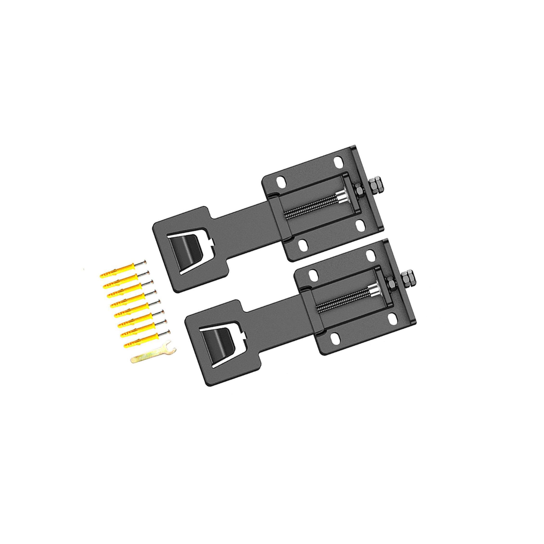 Colgador de cocina para campana extractora ajustable placa de acero inoxidable