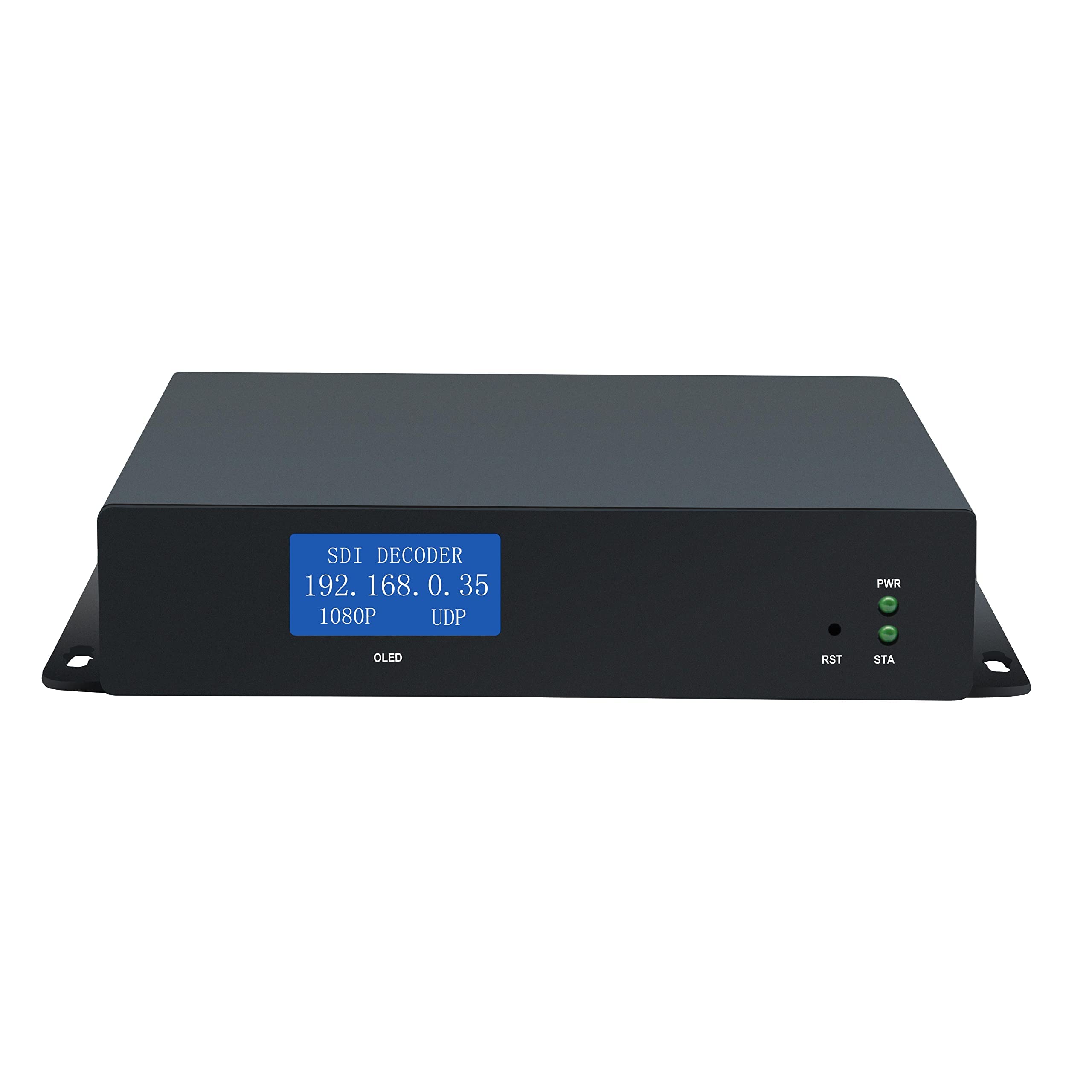 H.265 HEVC SDI Video Decoder, 1080P @ 60Hz Dual SDI Output Ports, HD 3G Hardware Video Audio Decoder, IP Streaming Decoders HTTP, HTTPS, RTSP, SRT, UDP/RTMP Server für IP-Kamera... etc
