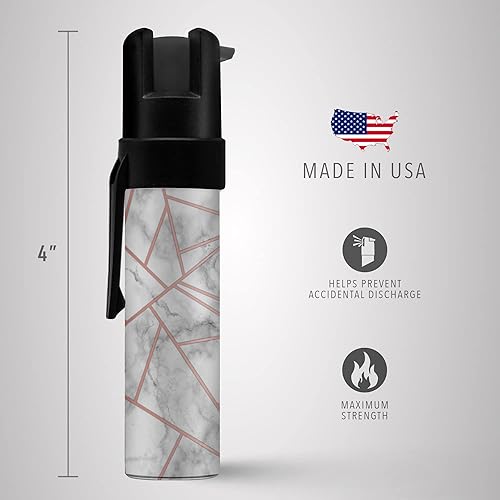 Miniatura 7 de GUARD DOG SECURITY Police Edition - Spray pimienta con clip - Máxima fuerza MC 1.44 - Rango de pulverización de pimienta de hasta 16 pies -