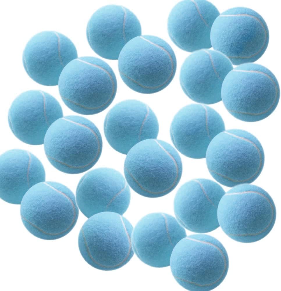 Tennis Balls, 12/18/24/36 Pack Tennis Balls Standard Size Tennis Training Balls for Adults Kids Lessons Practice or Playing with Pet