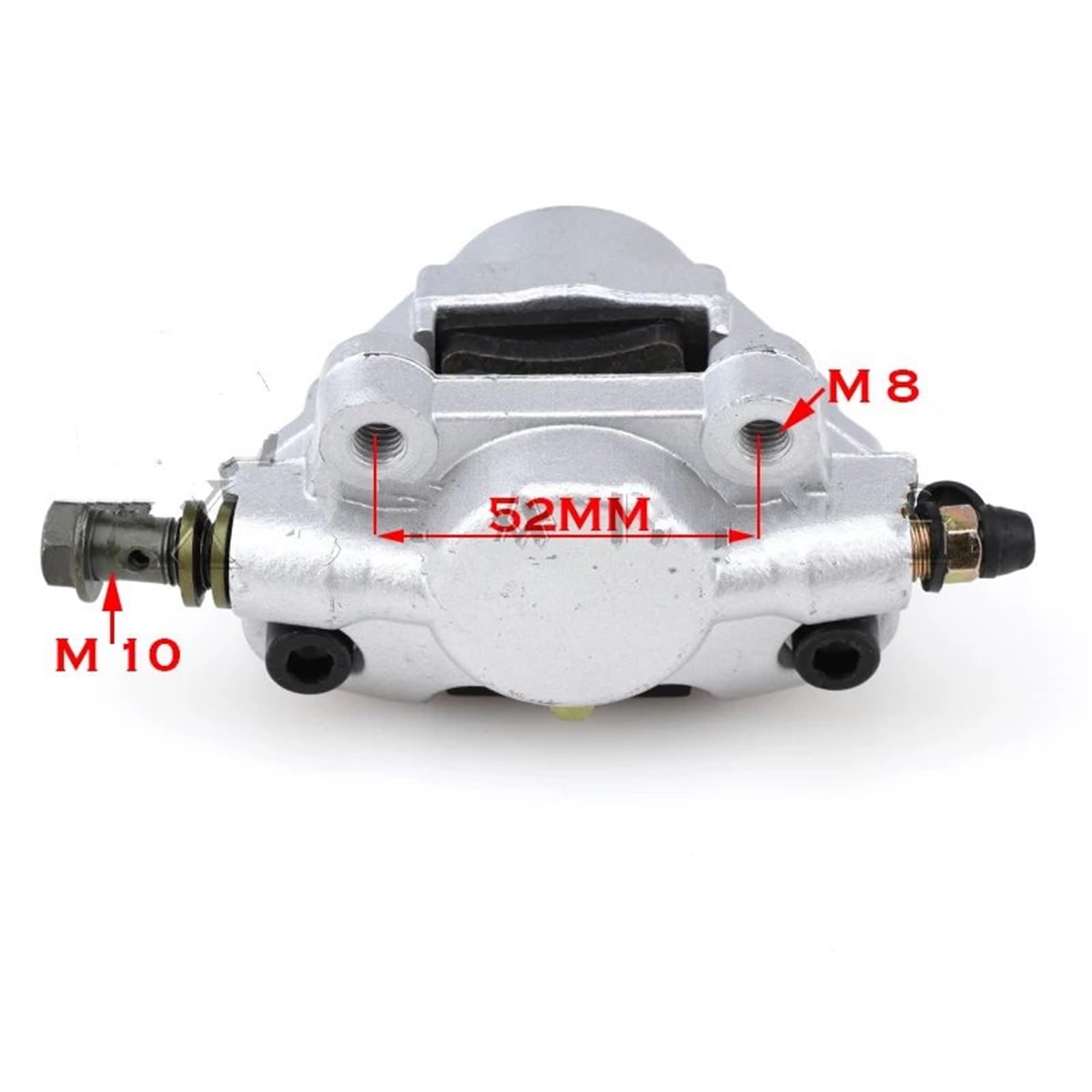 zacisków hamulcowych 52mm tylny hydrauliczny zacisk hamulca tarczowego pasuje do 110cc 125cc 150cc 200cc 250cc ATV Go Kart Quad Bike 4 Wheeler