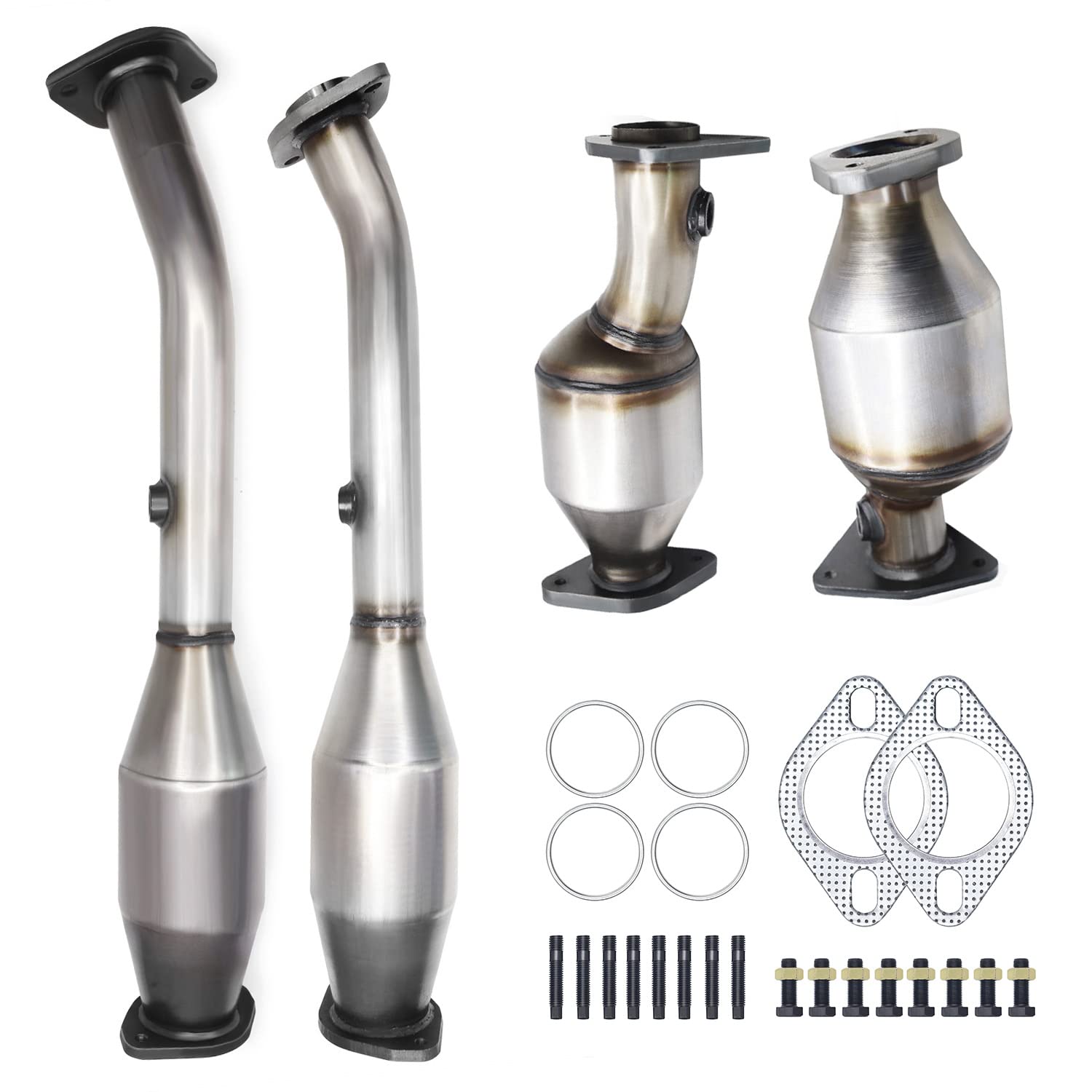 Photo 1 of Catalytic Converter Set Compatible with Nissan Frontier/Xterra/Pathfinder 2005-2011 4.0L(EPA Compliant)