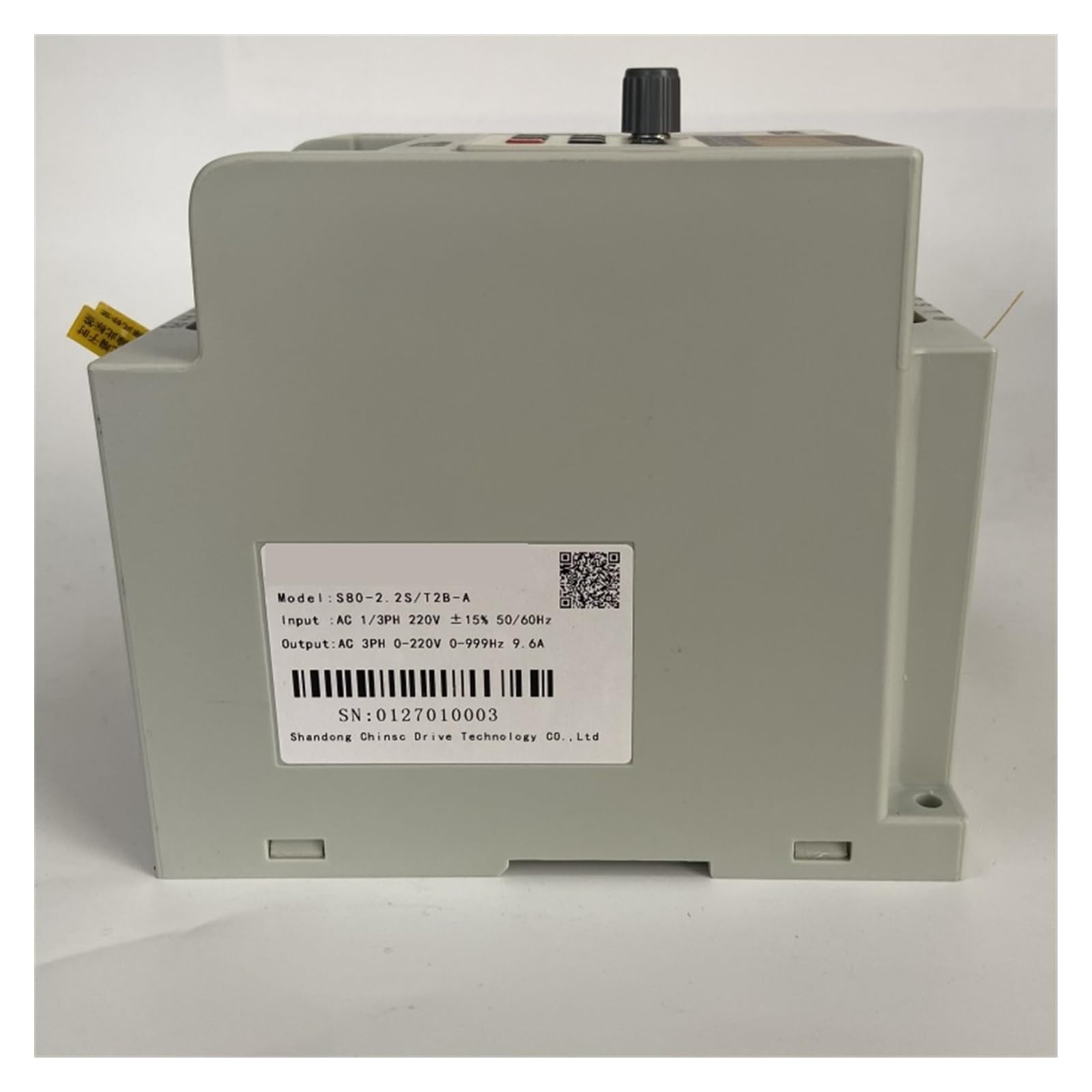 Variador De Frecuencia Falownik wektorowy VFD VFD 3KW/2.2KW falownik S80 3P 220 380V falownik wyjściowy napęd o zmiennej częstotliwości rezystor hamowania Kompaktowa konstrukcja(1ph220V-3ph220v,3kw)