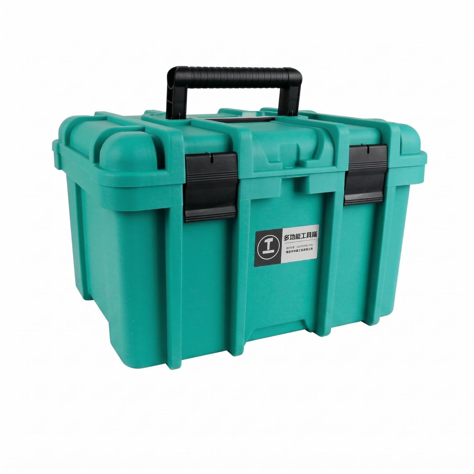 Latch Closure Hard-Shell Tool Box Heavy-Duty Portable Tool Box Reinforced Carry Handle, 23 Inch Upgraded a-image-26