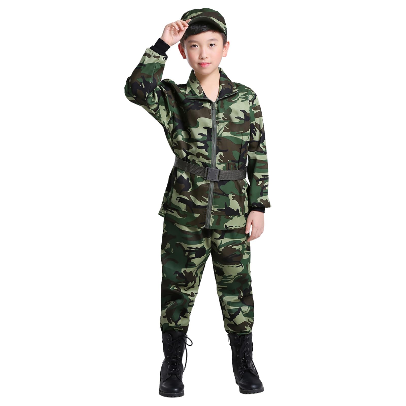 Costume Da Soldato Militare Per Bambino - Foto 3