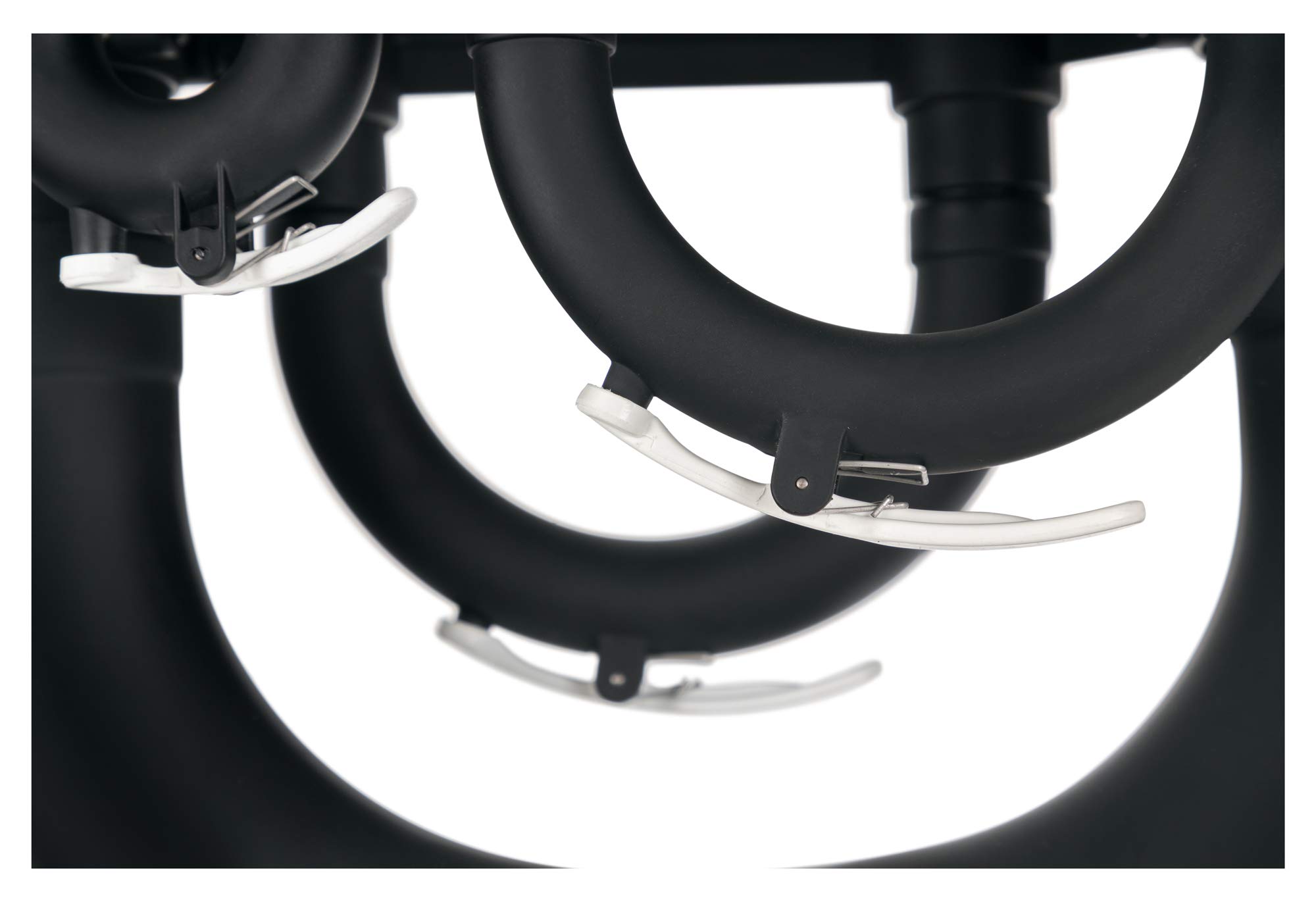 Classic Cantabile MardiBrass Euphonium Bb en plastique - 4 pistons en aluminium - seulement 2,2 kg léger - avec embouchure et housse - noir mat