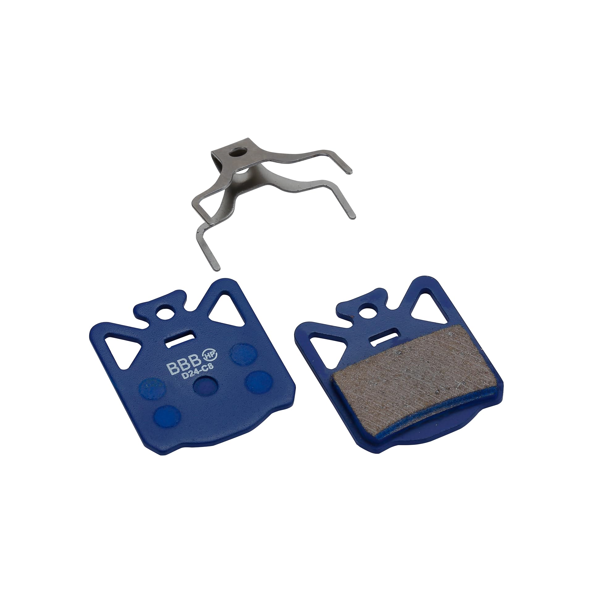 BBB Cycling Campagnolo Pastiglie Freno - DiscStop HP - Miscela Organica - Compatibile con Campagnolo Super Record, Record, EKAR, Chorus, Potenza - Blu - BBS-79
