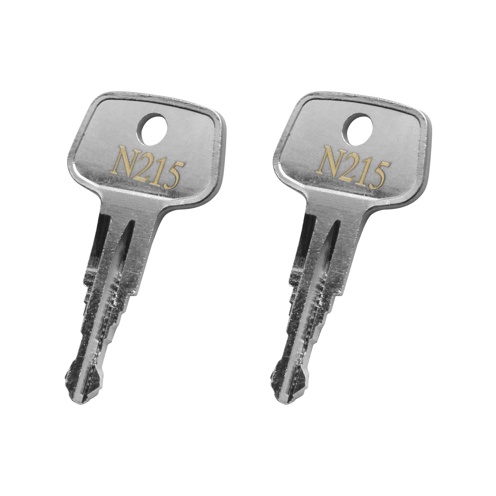 N215 Car Rack Key, Thule Car Rack Replacement Key, Errebi Replacement Key for Thule Ski,Cargo Box,Roof,Carrier Racks and Crossbars-Codes N215 [2 pcs]