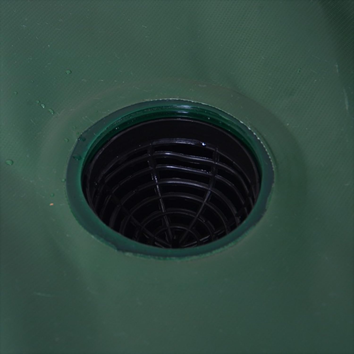 Serbatoio di Raccolta dell'Acqua piovana Pieghevole, con valvola di Scarico, Resistente ai Raggi UV, alla corrosione, alla Muffa e alle Crepe, per Lo stoccaggio dell'Acqua.,1000L