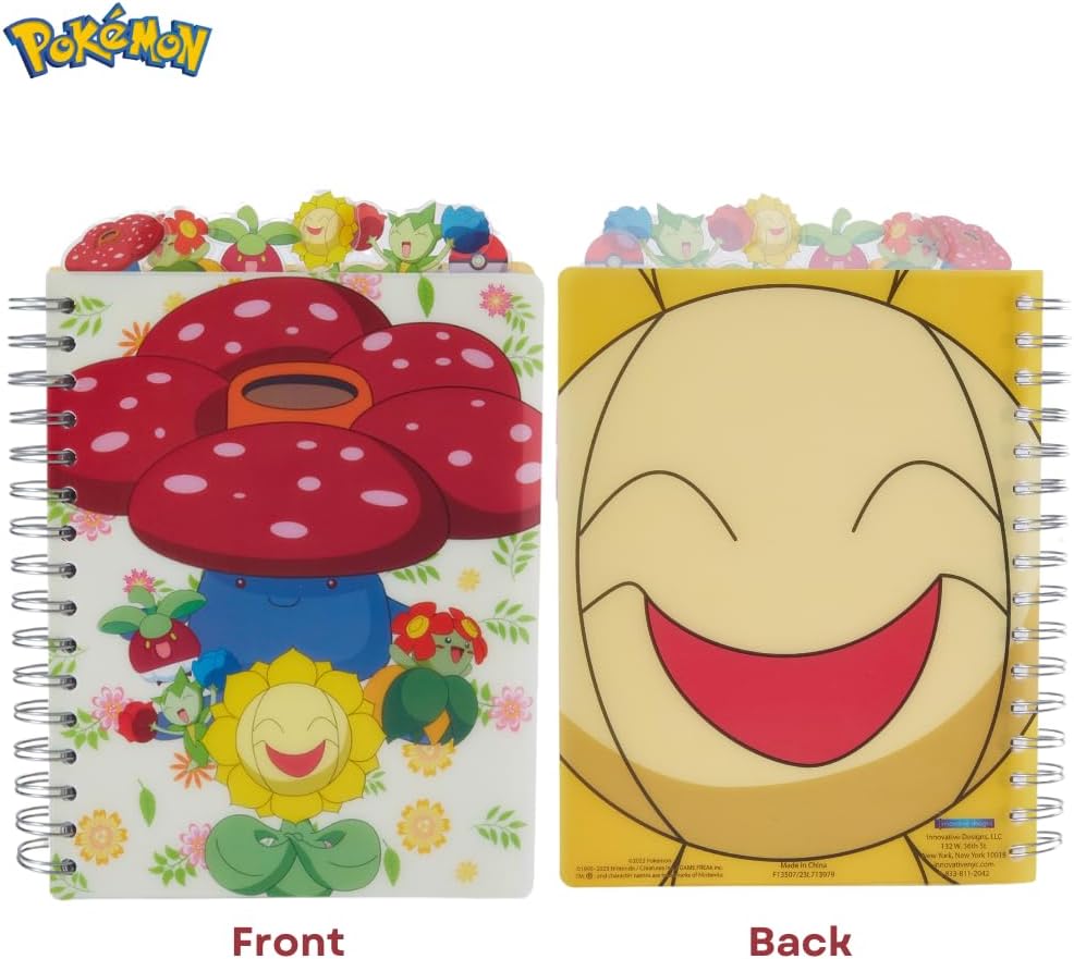 Pokémon Tab Journal Notebook, Spiral Bound, 144 Lined Pages, 8 x 7 inches - Image 8
