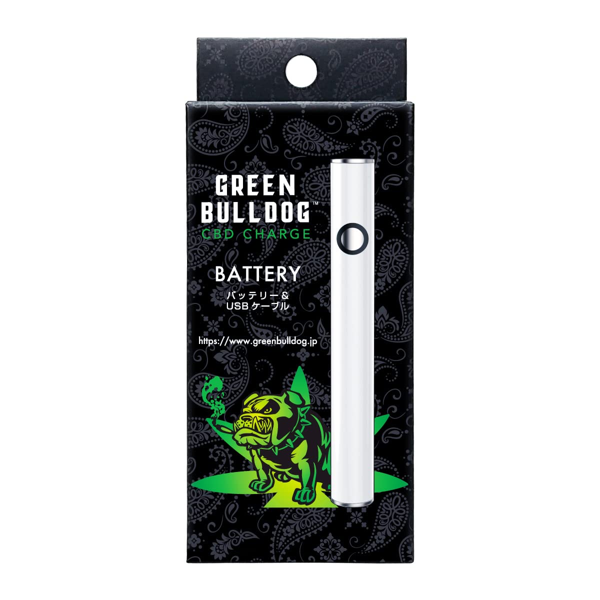 Amazon.co.jp: Green Bulldog Battery for CBD Vaporizer Battery Body 
