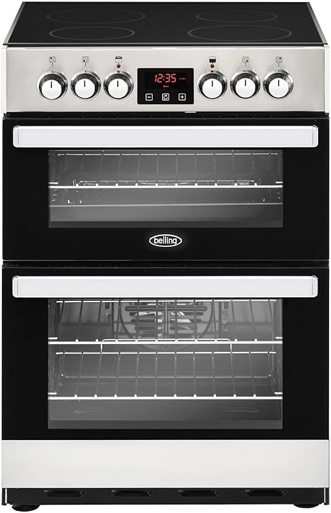 belling double oven ceramic hob