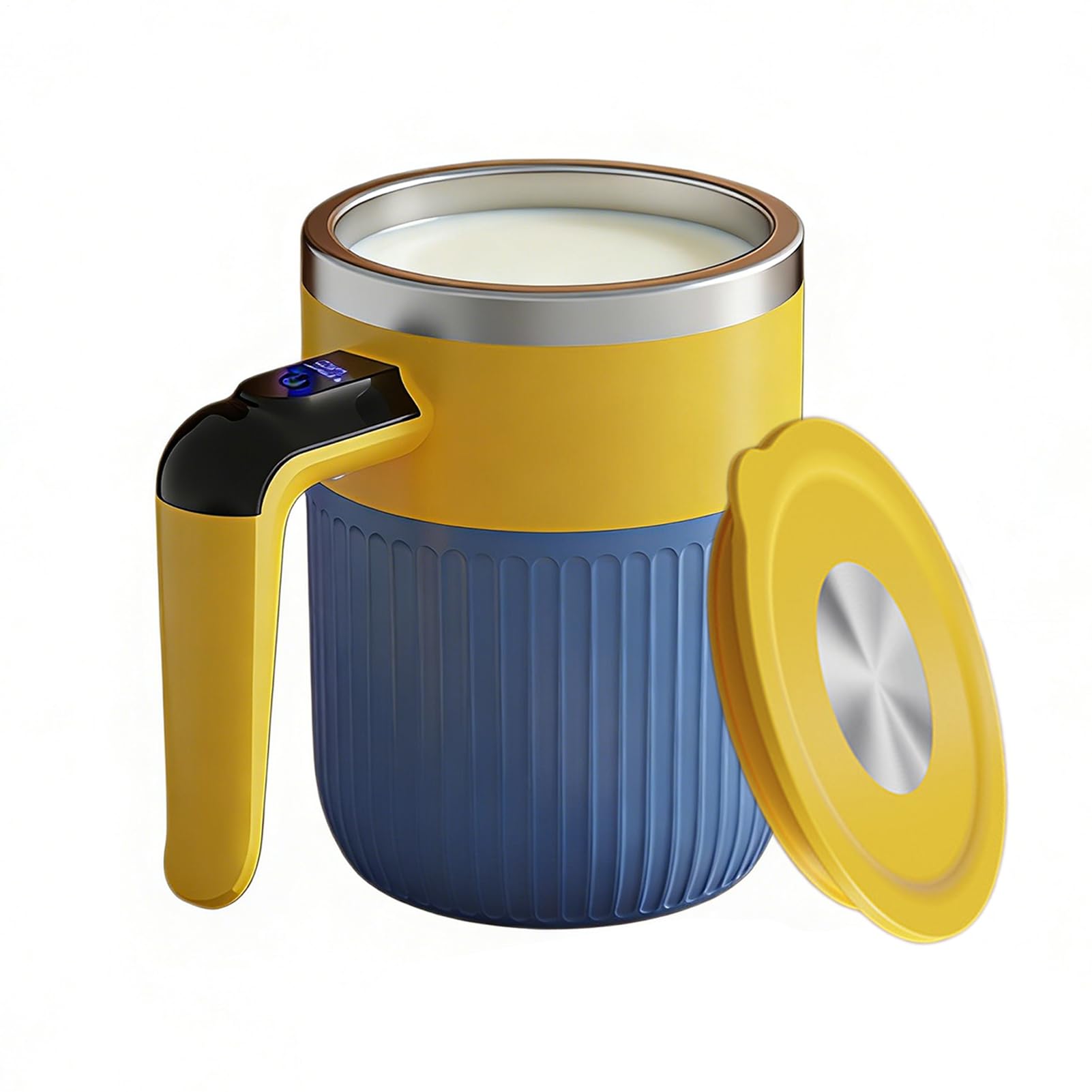 Mélangeur automatique magnétique pour lait de 400 ml idéal au quotidien